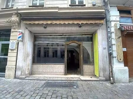 rue grétry 27 – surface commerciale au centre de la ville
