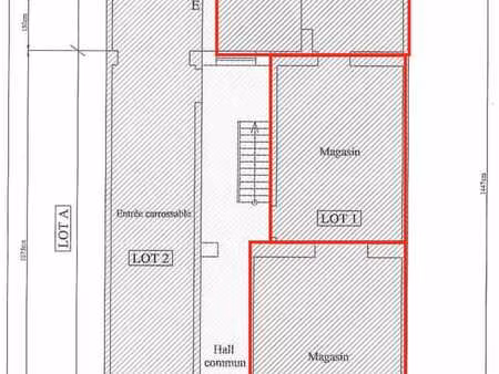 rez-de-chaussée commercial