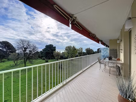 cagnes sur mer dans domaine réputé 4 pièces 118m2 vue mer
