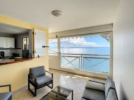 petit-bourg - t4 duplex meublé vue mer imprenable