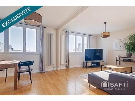 appartement t3 71m²  séjour 34m² & vie à pied !