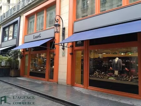 fonds de commerce prêt-à-porter 98 m²