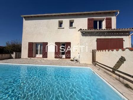 maison 4 chambres avec piscine