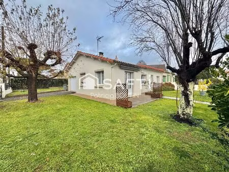 pavillon plain pied 3 chambres et garage a niort !