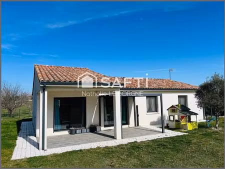 joli plain pied récent sous garantie décennale