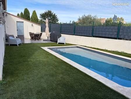 maison plein pied 3 chambres paradou