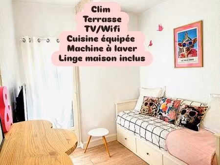 studio rénové tout équipé