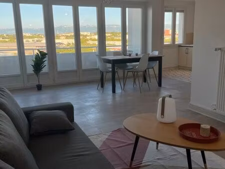 grand t2 avec terrasse vue vercors – valence centre