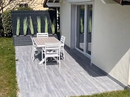 maison meublée avec jardin tout inclus
