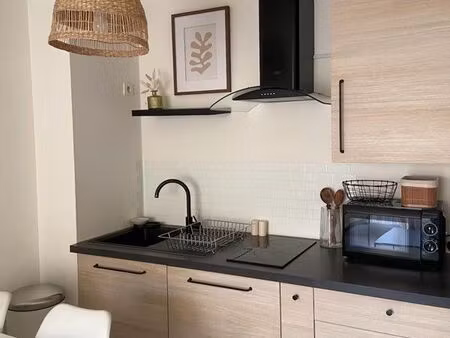 t2 rénové meublé de 40 m²