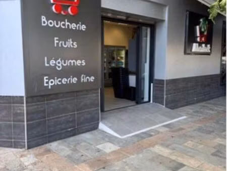 fonds de commerce. boucherie as market