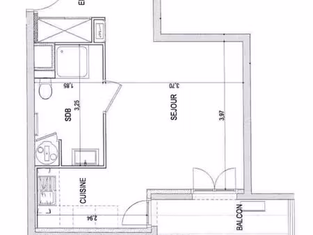 studio 30 m2 neuf ajaccio