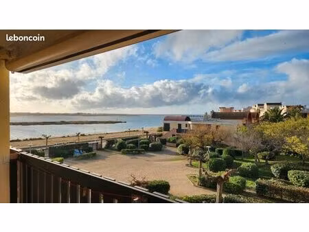 studio gruissan vue mer long grazel