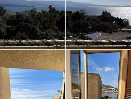 magnifique appartement t1 vue mer plein sud