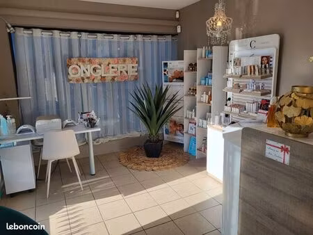 fond de commerce institut de beauté