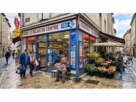 fonds de commerce tabac  presse  fdj 160 m²