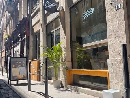 fonds de commerce - fast food - lyon 1er