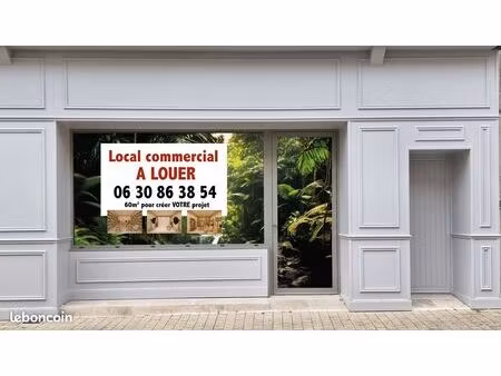 a louer local commercial à rénover – 60 m² – cœur de la rochefoucauld