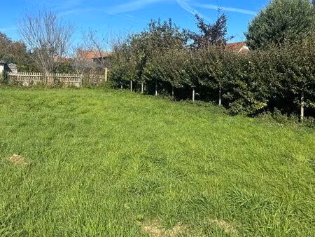 terrain à bâtir 900 m² – nord caen – permis accordé
