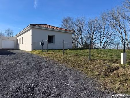maison t4 récente 85 m² – belbex aurillac – garage & terrain