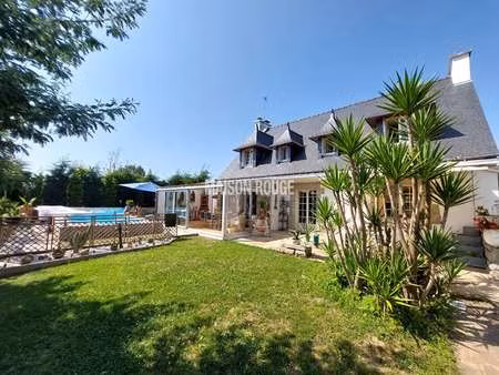 vente maison piscine au hézo (56450) : à vendre piscine / 161m² le hézo