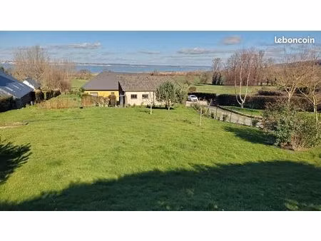 terrain constructible vue mer