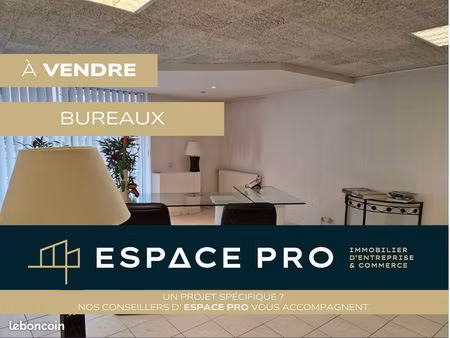 bureaux 196 m² caen