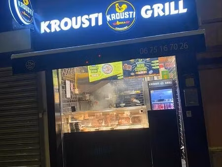 vente fonds de commerce snack poulet grillé