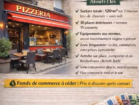 restaurant à vendre