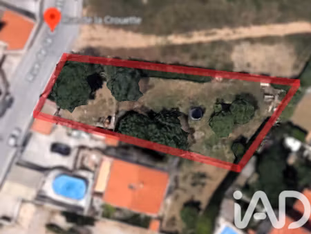 vente terrain à bâtir 666 m²