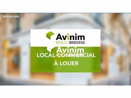 local commercial 60 m² sannois