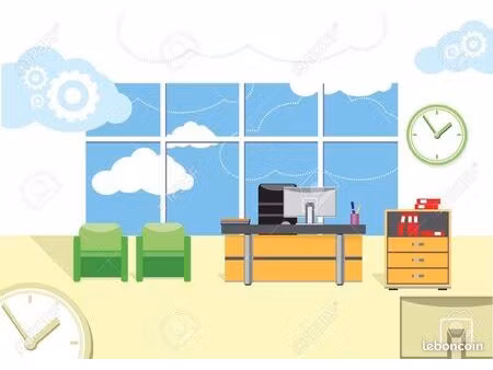 bureaux 35 m² saintes