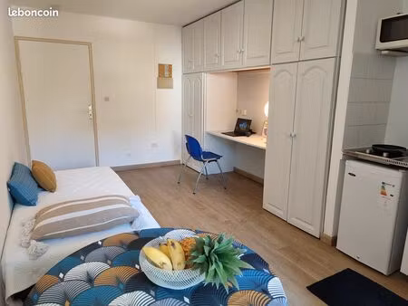 studio étudiant 20 m² 460 – résidence sécurisée proche fac
