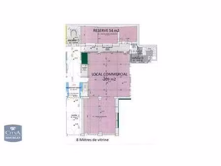 location bureaux et commerces au mans république (72000) : à louer / le mans république