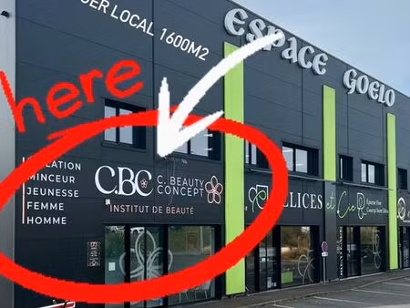 ? local commercial à louer – 160 m² – ploumagoar (zi belle-vue)