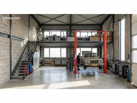 rare local / garage 70m² sur 2 niveaux – étoile-sur-rhône (zone intermarché)