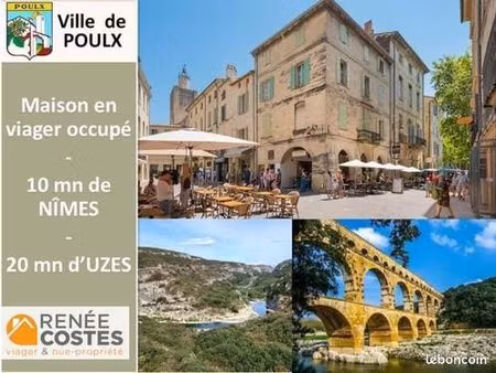 maison en viager 3 pièces 90 m²