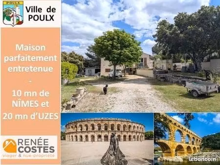 maison en viager 3 pièces 90 m²