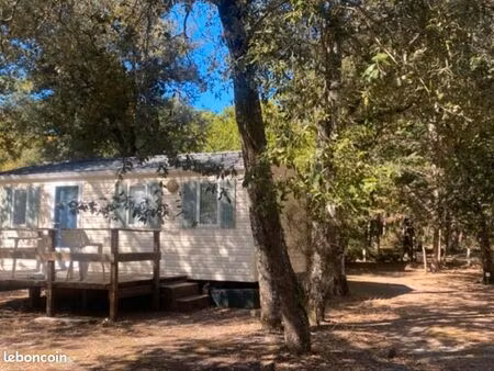 mobil-home sur camping le verdon