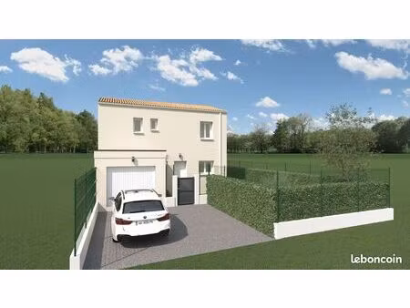 saint siffret (gard) - maison de 82 m² avec garage sur terrain de 300 m²
