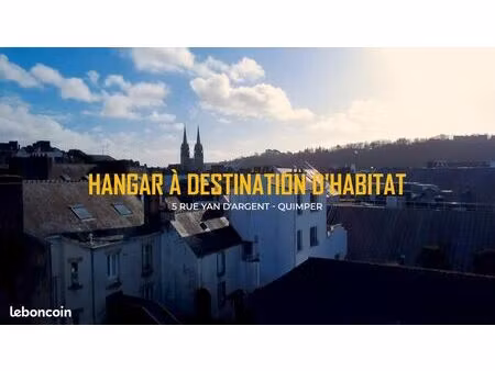 hangar à destination d'habitation - quimper