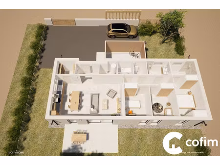 location maison 4 pièces 103.72 m² à theze (64450)  1 265 €