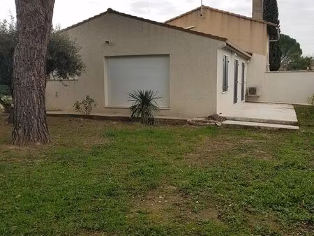 vaunage - clarensac villa 3 pièces avec grand jardin