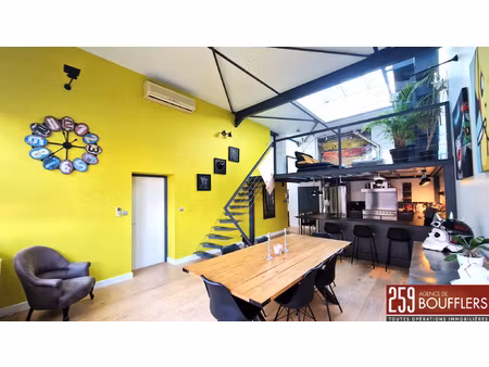 nancy/preville - duplex 4 pieces avec terrasse et stationnem