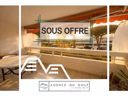 t3 traversant avec double terrasse et garage secteur golf