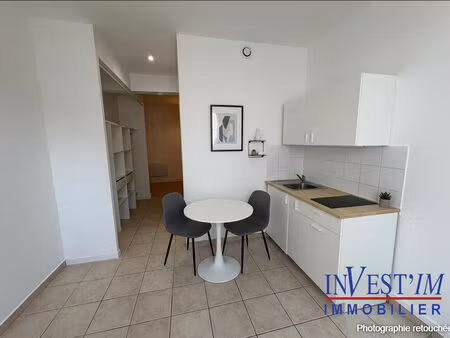 appartement oullins pierre bénite 2 pièce(s) 26m2- prêt à vivre- idéal investisseurs ou ét