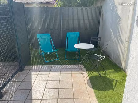 studio type maisonnette avec jardinet - cauderan / primrose - surélévation possible