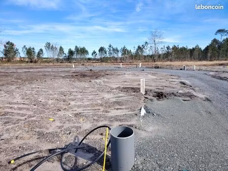 terrain 600 m² biganos