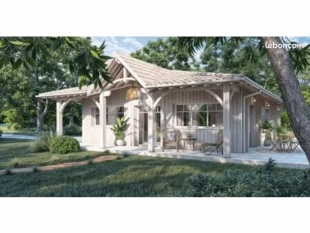 terrain 710 m² le porge