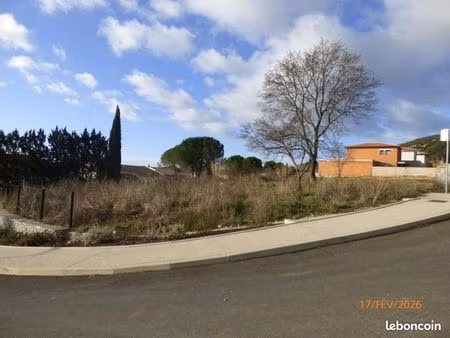 terrain 500 m² vailhauques